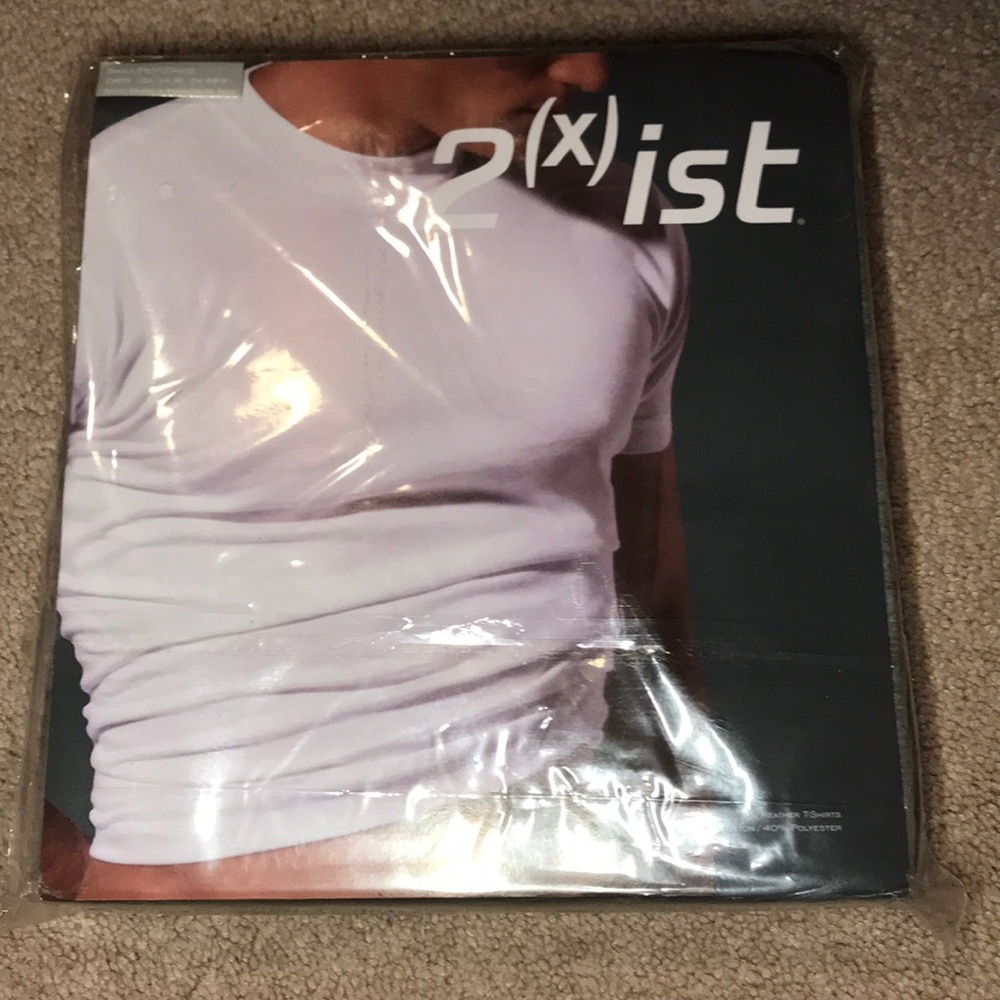 2xist three men’s crew neck grey t shirts small